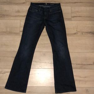 Women’s 7 For All Mankind - bootcut jeans, size 26